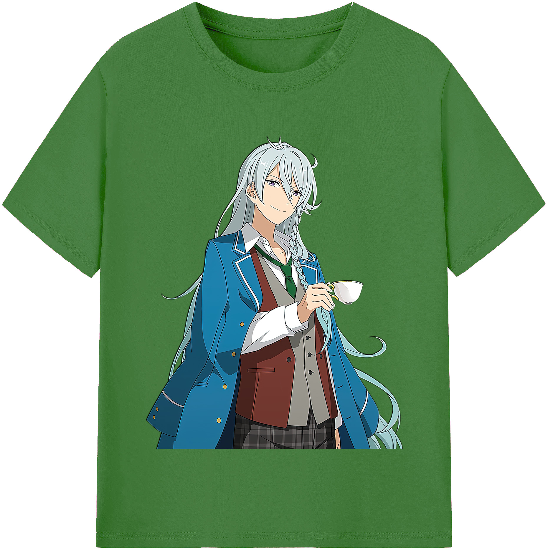 （画像用） あんさんぶるスターズ! Ensemble Stars レディースカジュアルプリントTシャツ（綿100％）